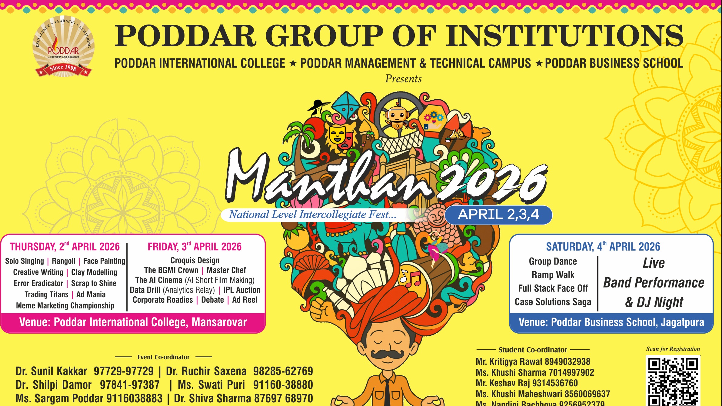 Manthan - DJ Party 4th April 2026