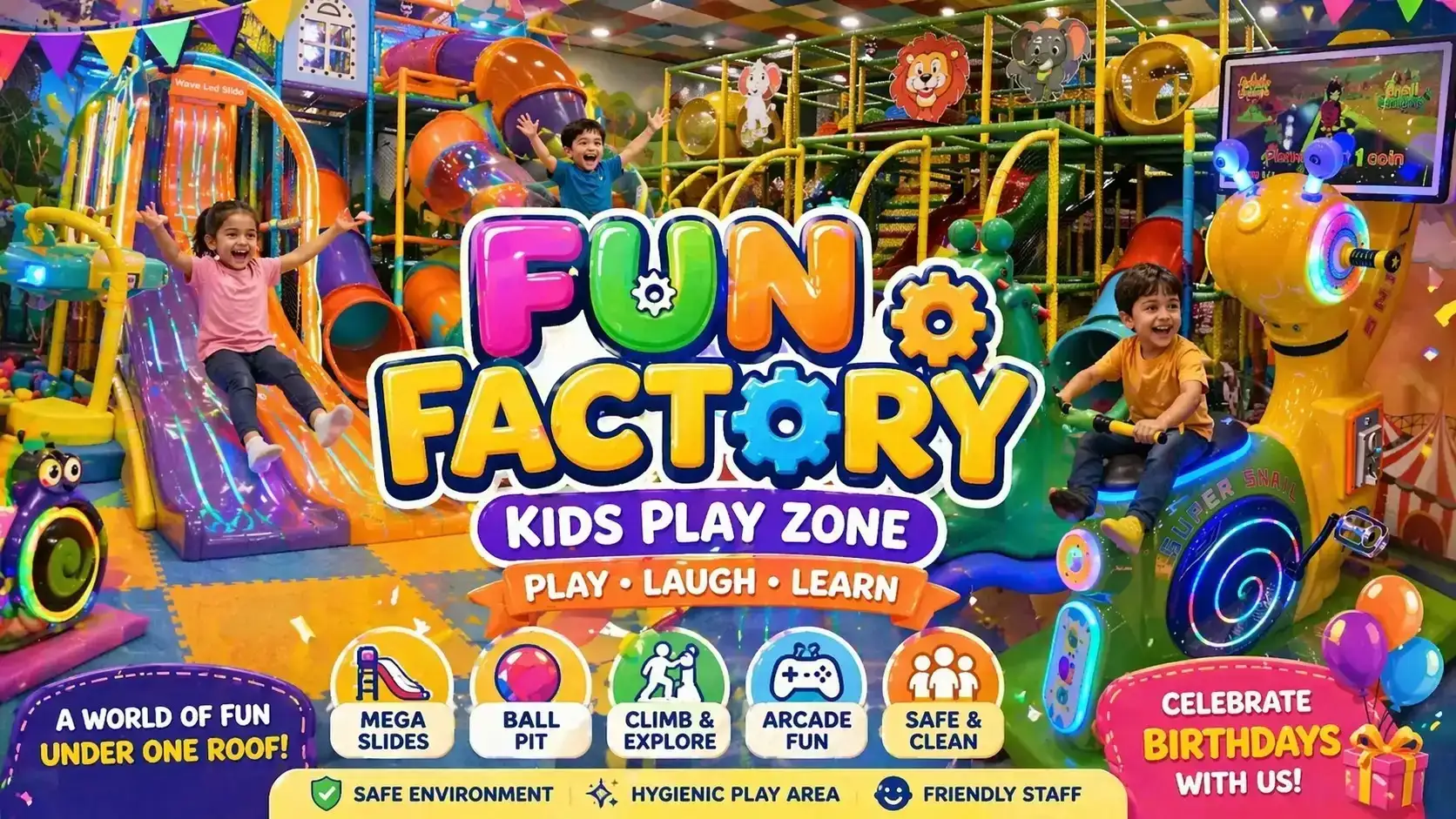 Fun Factory Kids Play Zone