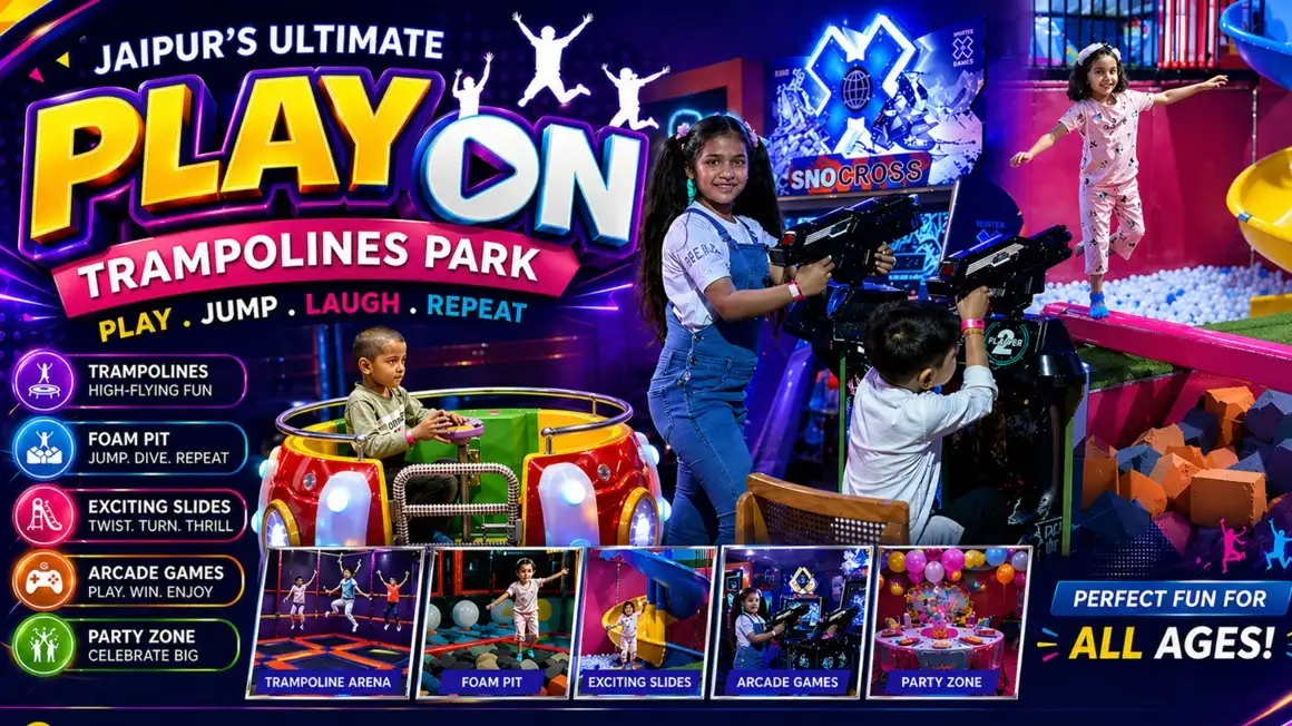 Play On | Trampoline Park - Jaipur