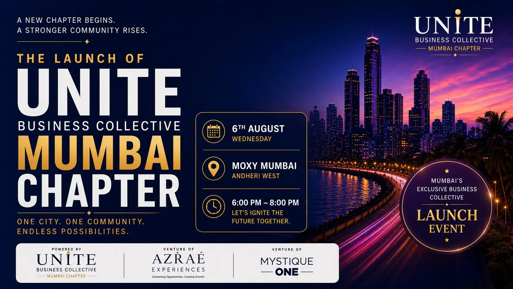 Unite Business Collective Mumbai Chapter Launch⁣