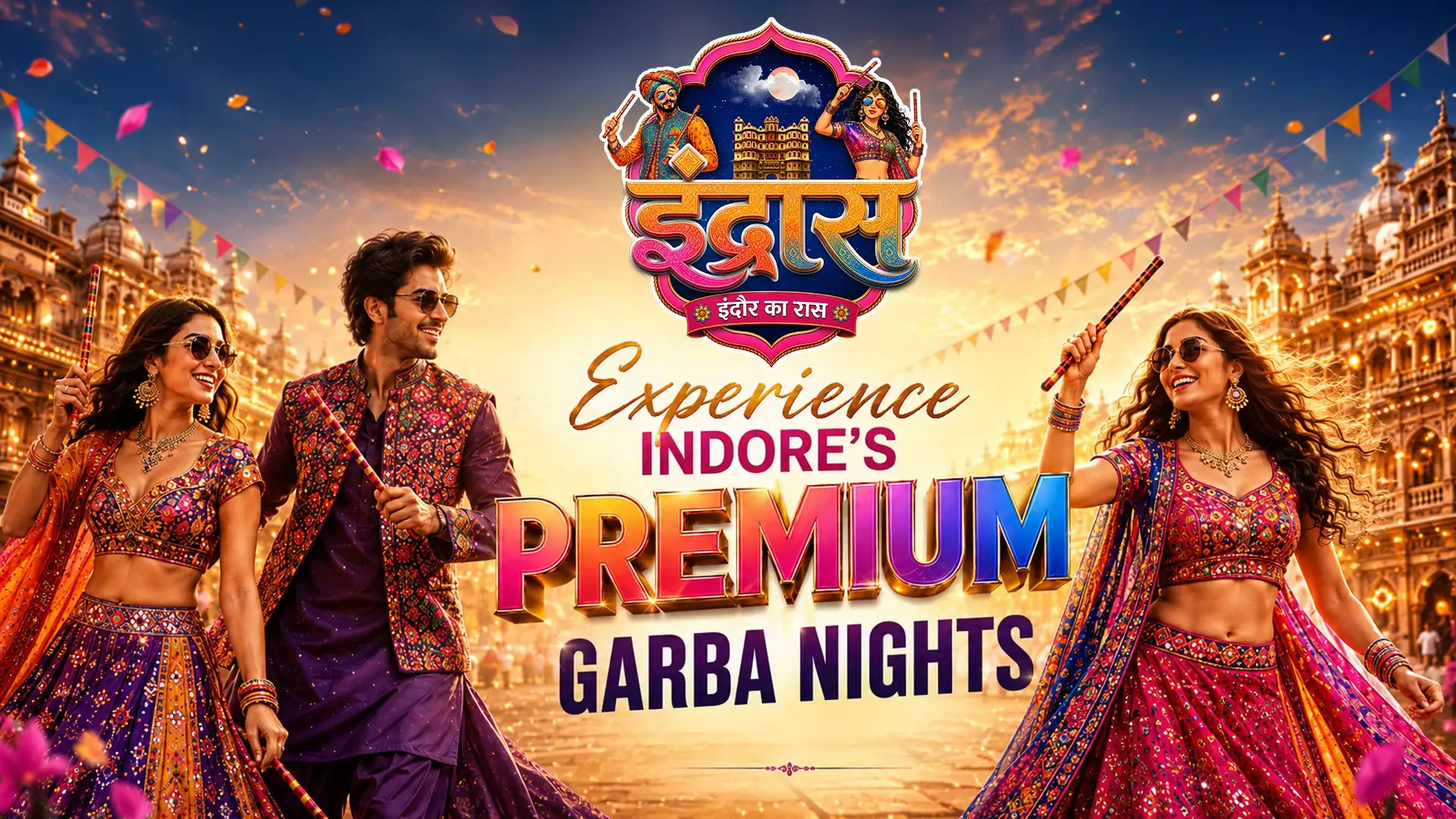 INDRAAS – Premium Garba Experience in Indore