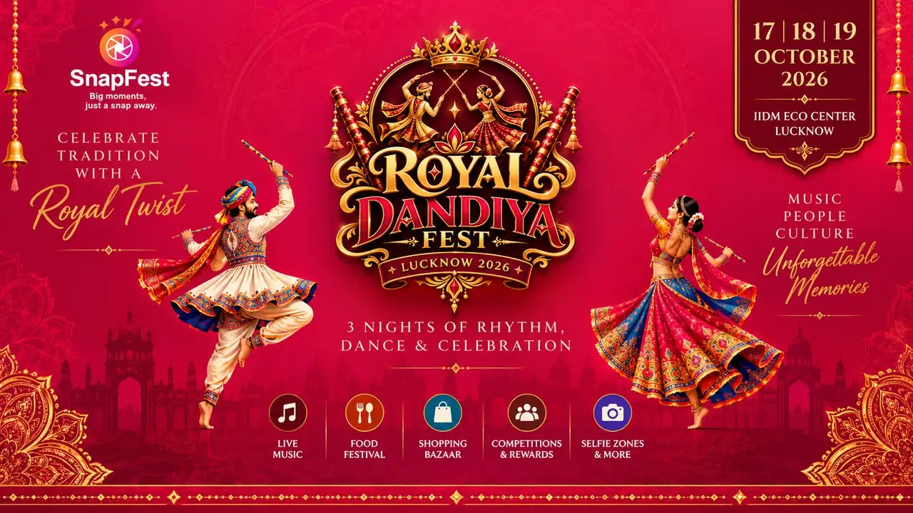 Royal Dandiya Fest: Lucknow Navratri Utsav 2026