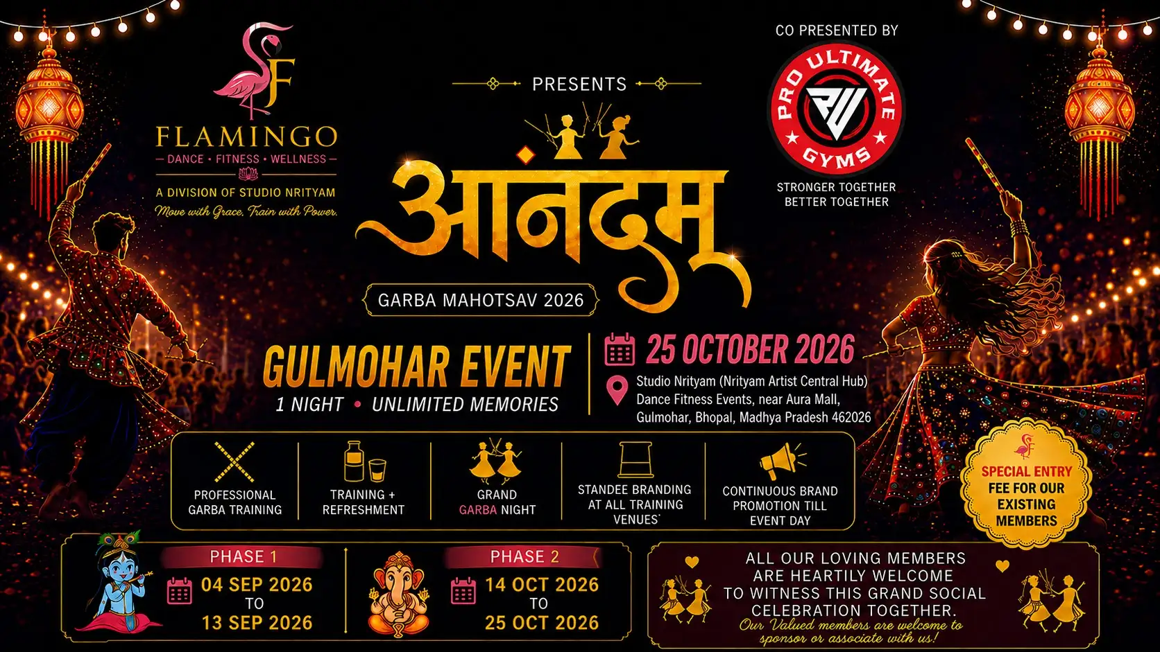 Aanandam Garba Gulmohar Workshop
