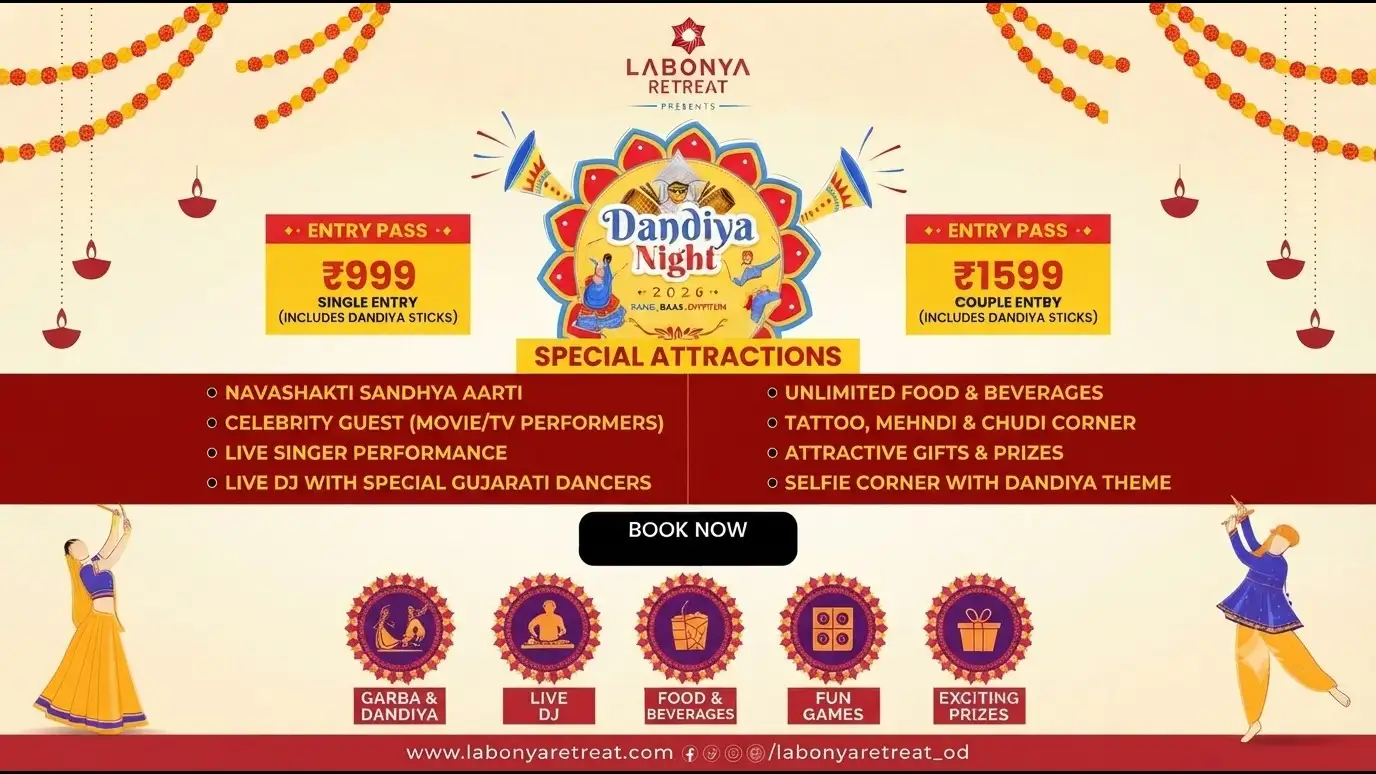 Bhubaneswar's Biggest Outdoor Dandiya Night 2026