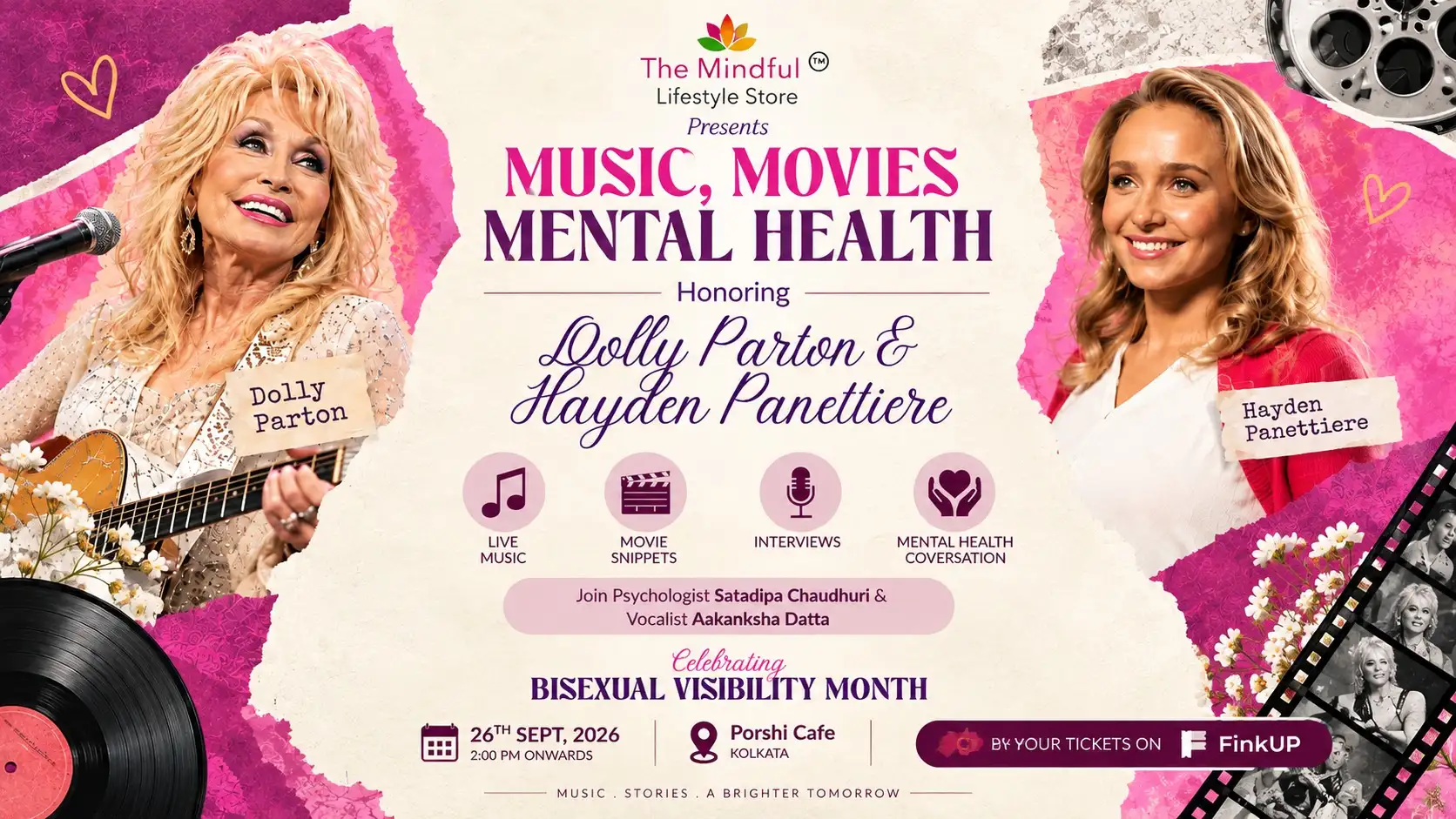Music, Movies, Mental Health: Honoring Dolly Parton & Hayden Panettiere