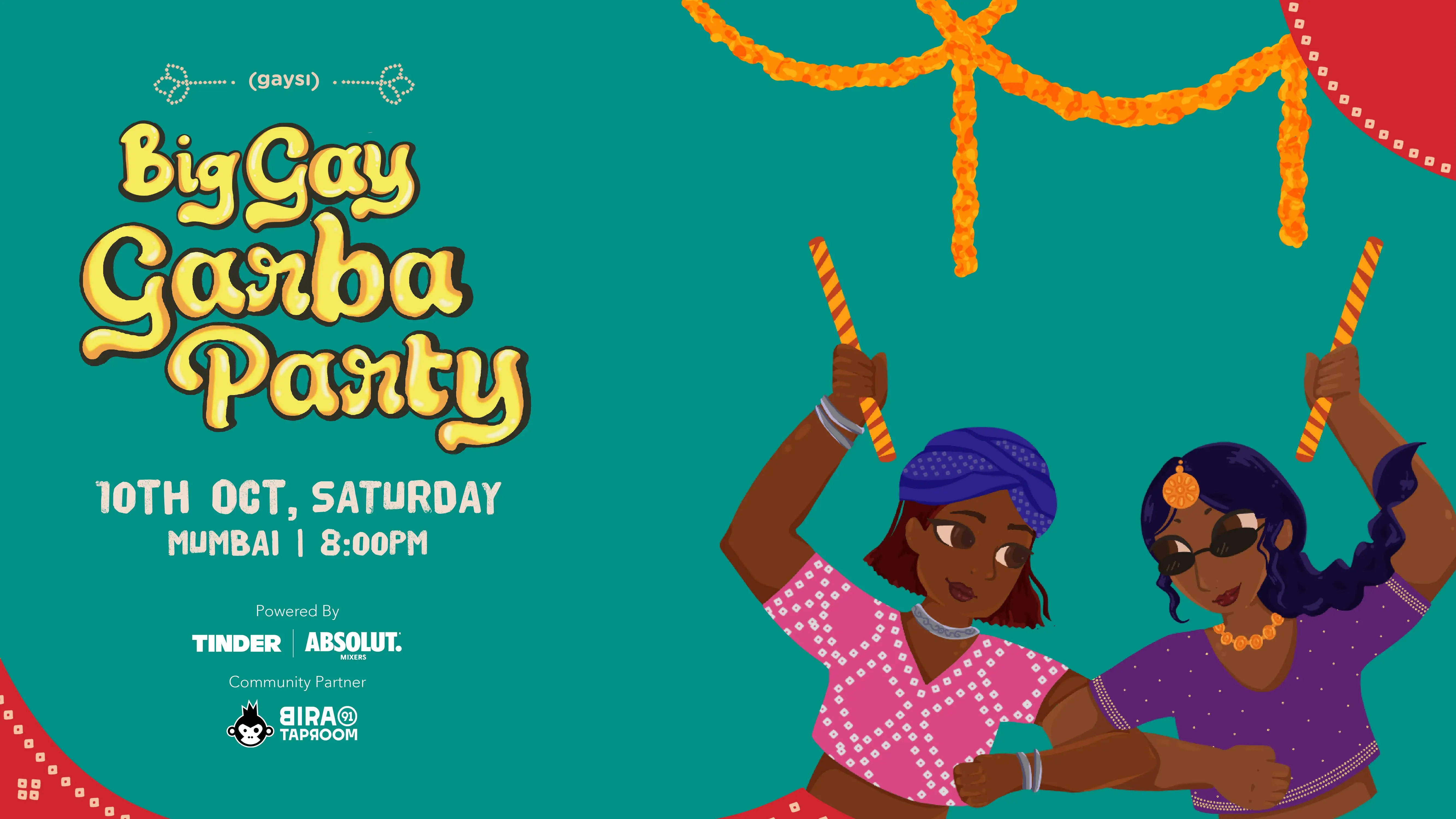 Big Gay Garba Party 2026 - Mumbai Edition