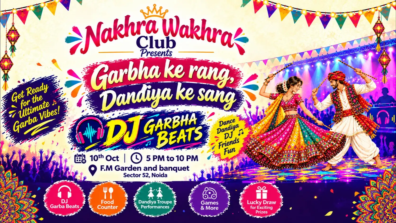 Garbha Ke Rang, Dandiya Ke Sang