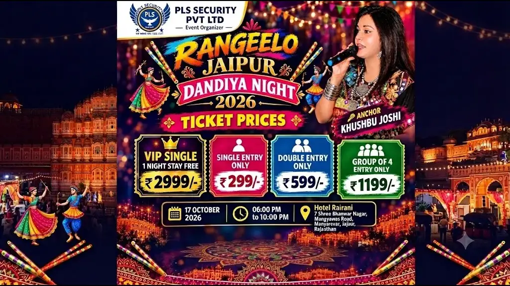 RANGEELO JAIPUR DANDIYA NIGHT 2026