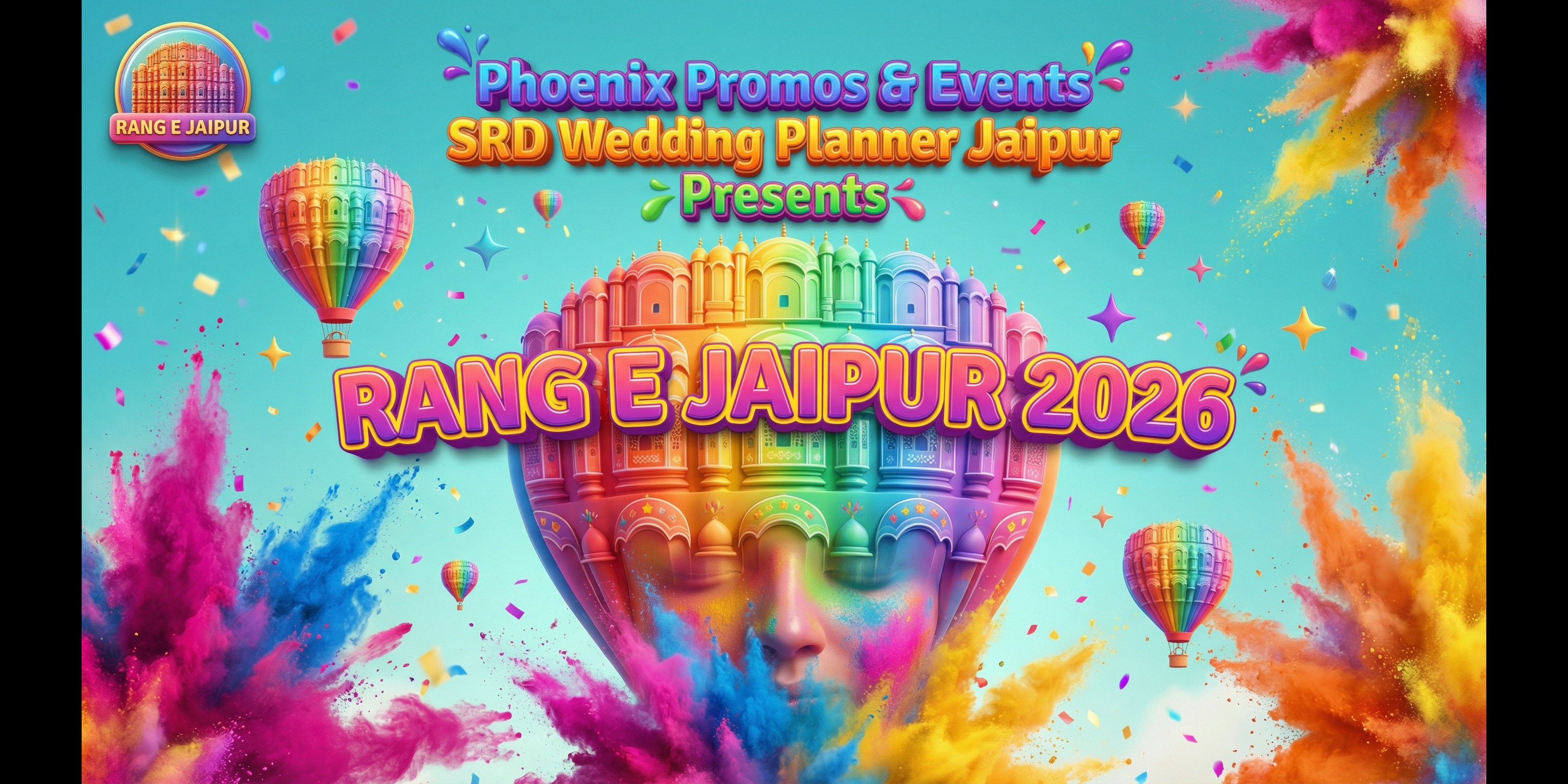 RANG-E-JAIPUR 2026 Holi-Rang-Gulala