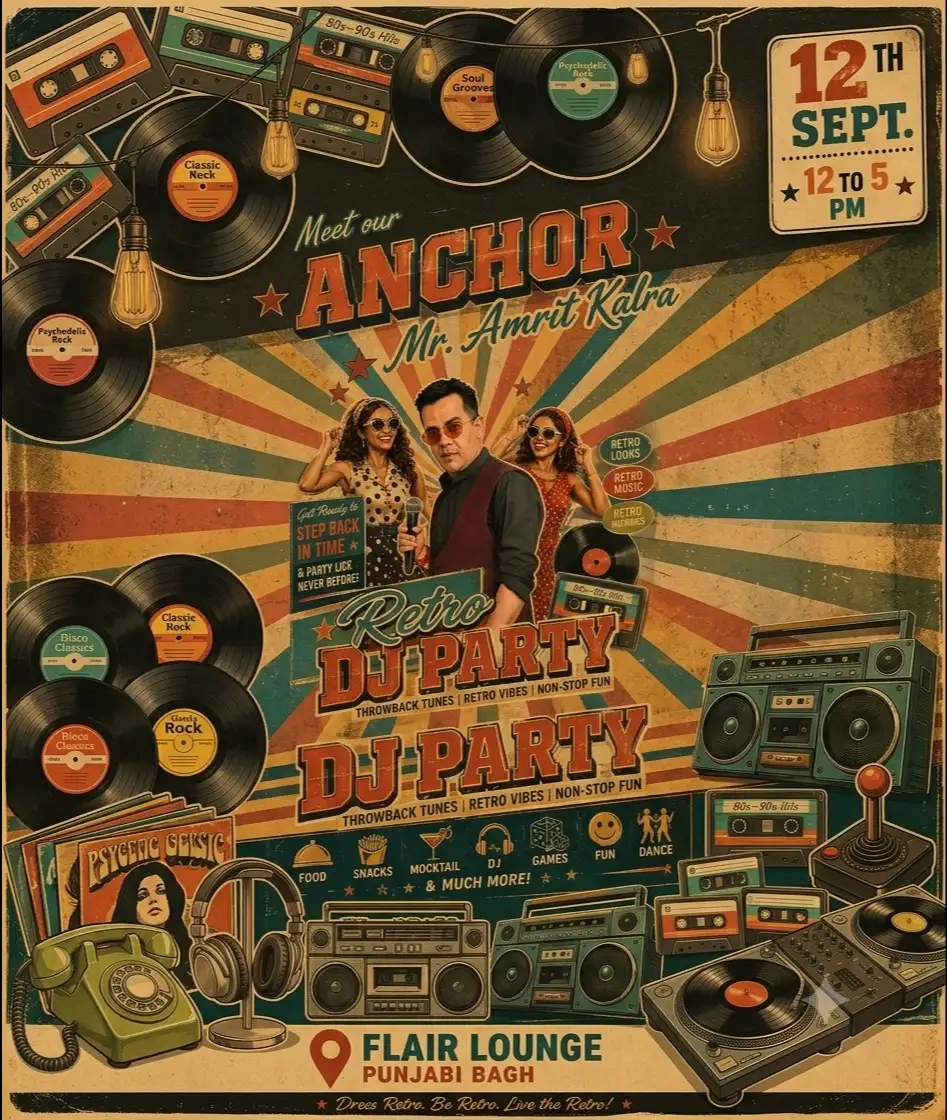 Retro DJ Party