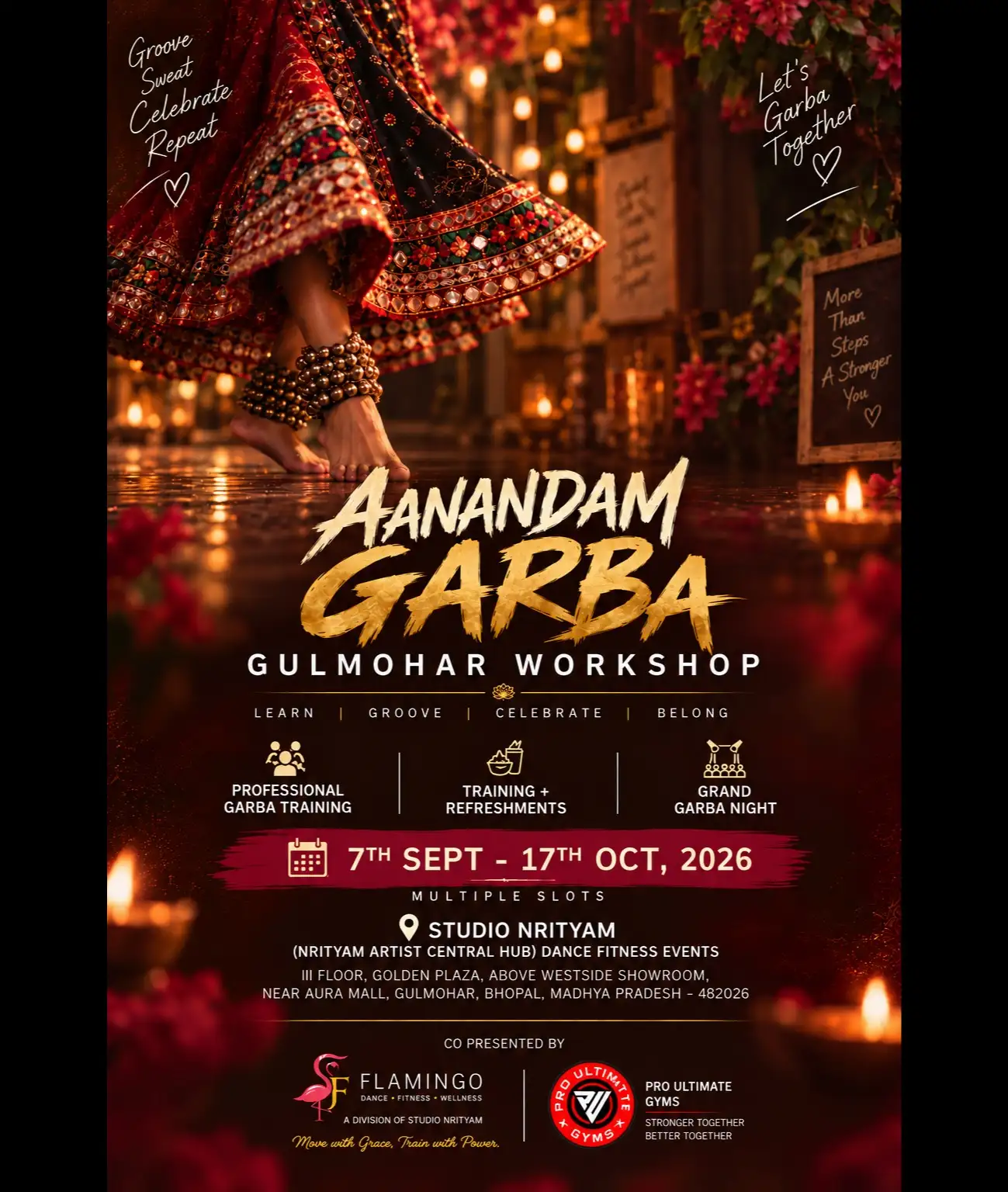 Aanandam Garba Gulmohar Workshop