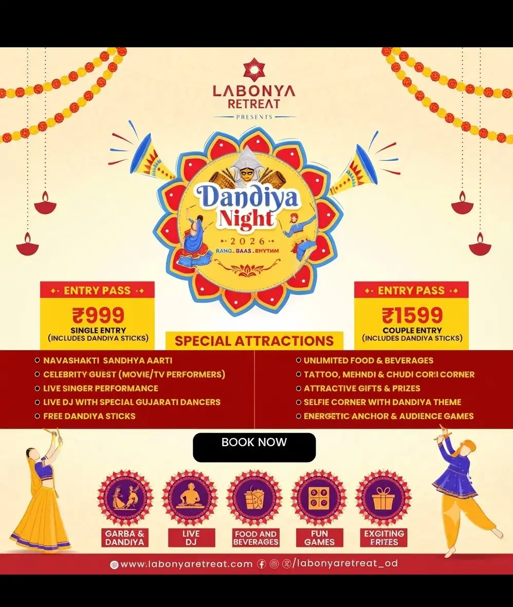 Bhubaneswar's Biggest Outdoor Dandiya Night 2026