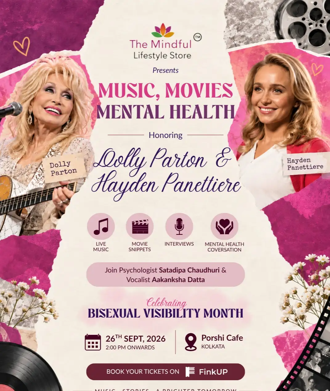 Music, Movies, Mental Health: Honoring Dolly Parton & Hayden Panettiere