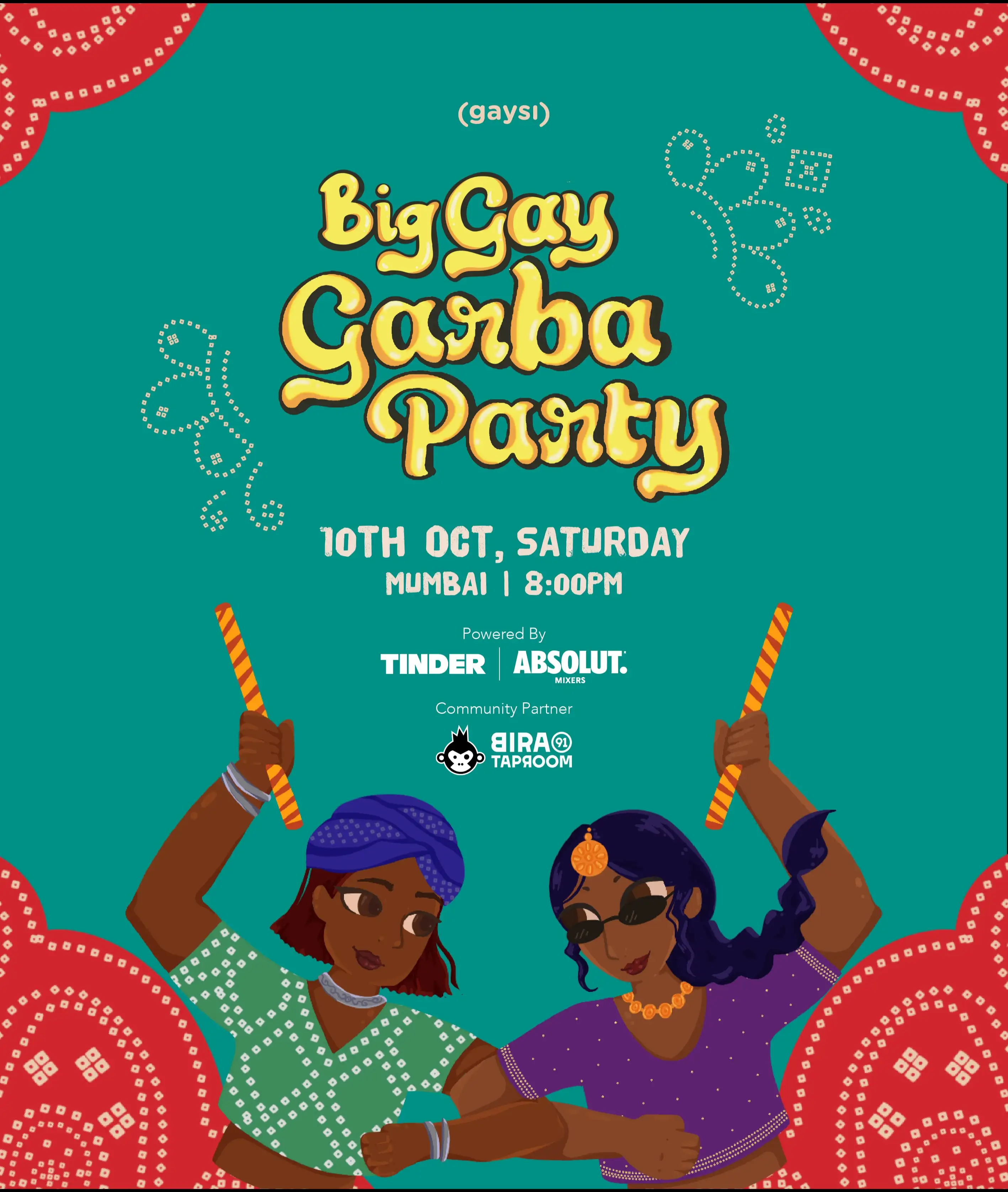 Big Gay Garba Party 2026 - Mumbai Edition