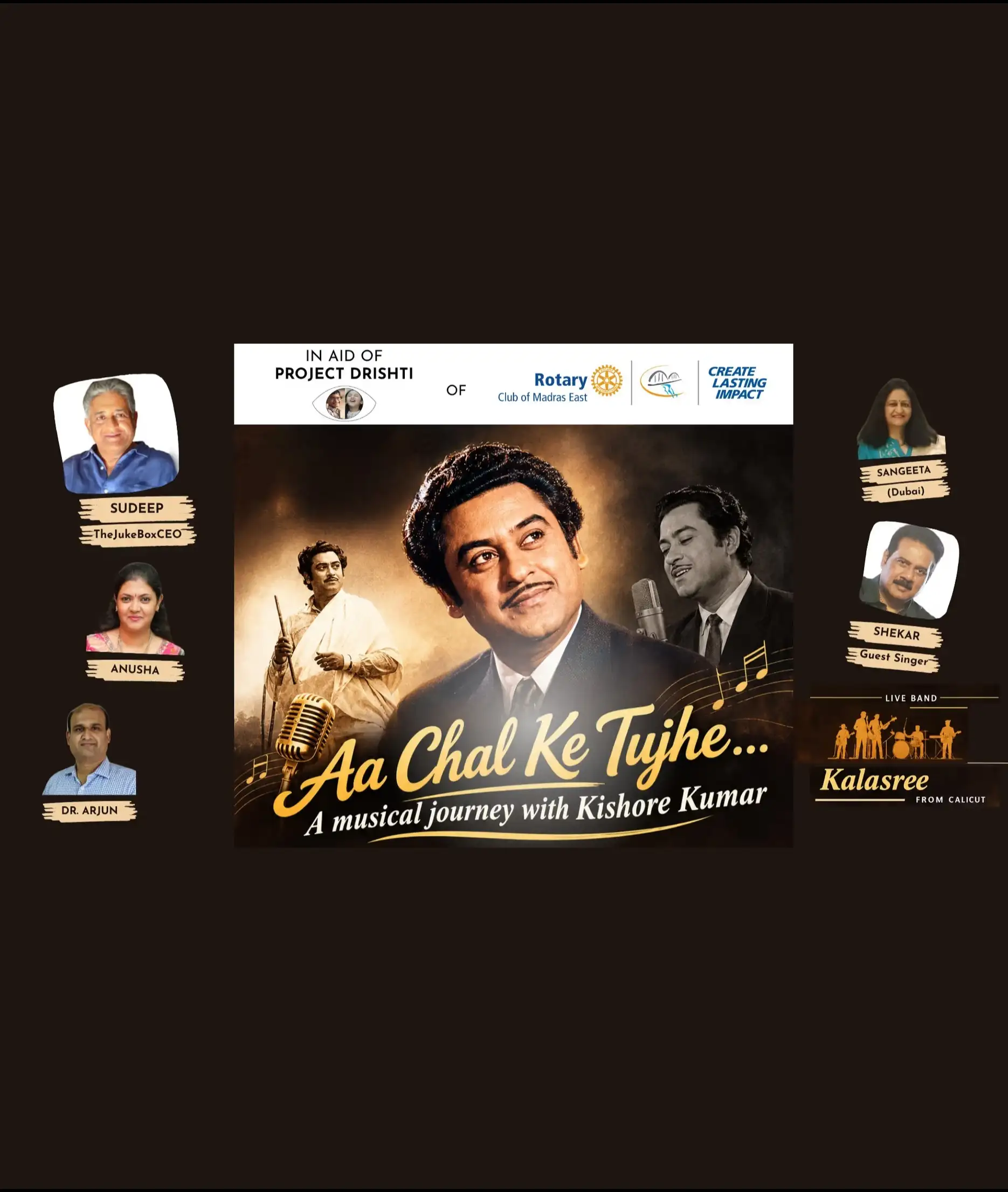 Aa Chal Ke Tujhe -  A Musical Journey with Kishore Da